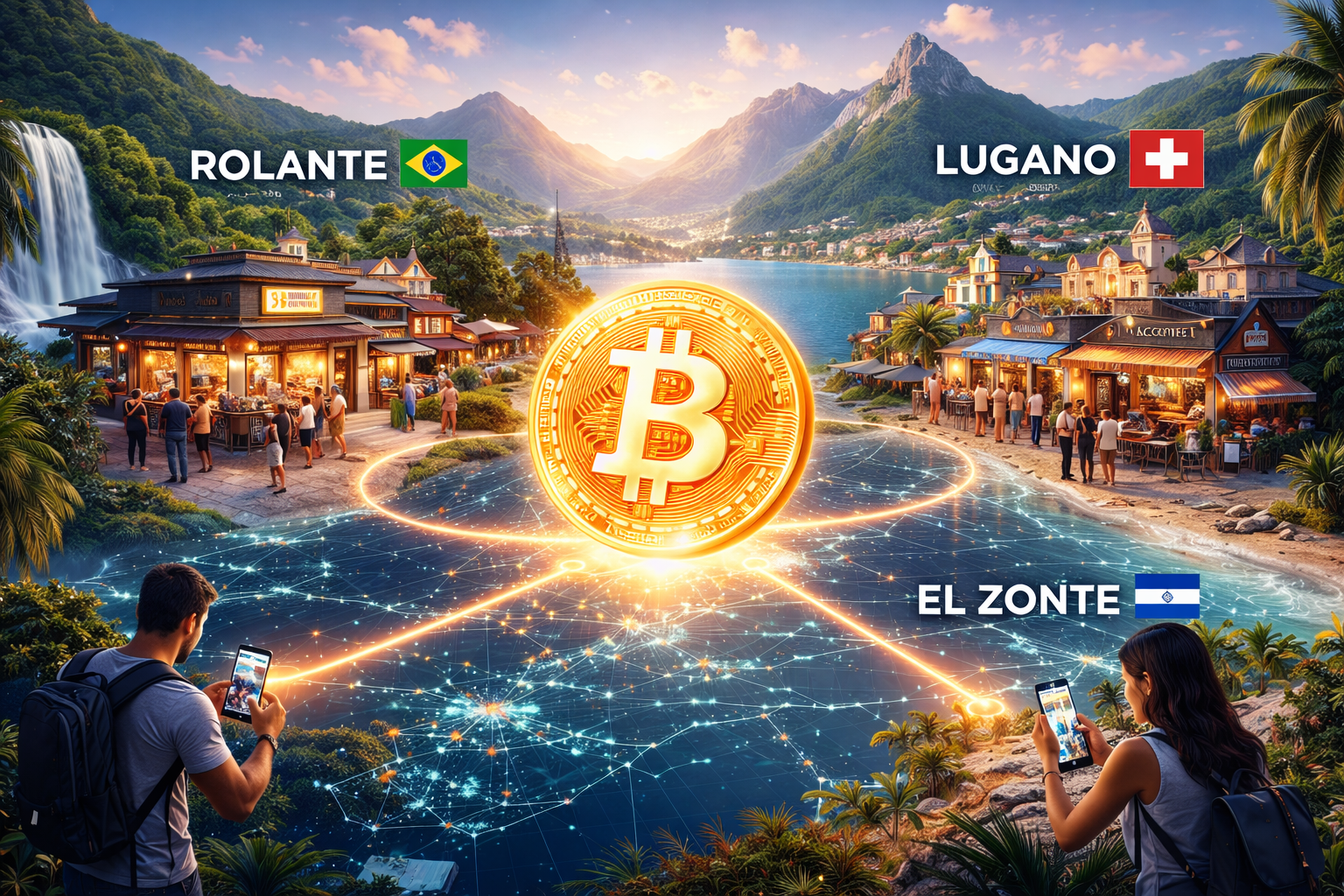 Os Lugares do Mundo Onde o Bitcoin Já é Usado no Dia a Dia
